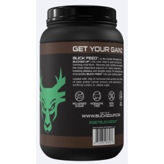 BUCKED UP, Buck Feed Original, PREMIUM протеин, вкус Chocolate mint (Мятный шоколад), 975 г (30 порций) 
